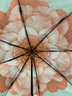 蕉下（beneunder）防紫外線遮陽傘三折雙層黑膠晴雨傘防曬傘BM664花椿 曬單實拍圖