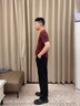 貴之步皮鞋男士牛皮休閑正裝鞋商務(wù)西裝德比鞋子男 G655 黑色 42  曬單實拍圖