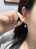 戚小米999足銀花朵耳釘女生款養(yǎng)耳洞耳環(huán)2025新款輕奢小眾高級(jí)感耳飾品 999銀玉蘭花耳環(huán)【兩只價(jià)】 曬單實(shí)拍圖