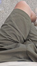 714street【三防輕薄】透氣休閑短褲男女2024新款戶(hù)外運動(dòng)褲五分褲 軍綠色 S 曬單實(shí)拍圖