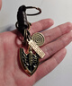 極歆jojo的奇妙冒險卡通周邊真皮繩鑰匙扣蟲(chóng)箭替身箭牛皮鏈掛件 黃金蟲(chóng)箭配牛皮繩+禮盒 曬單實(shí)拍圖