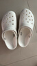 crocs卡駱馳厚底云朵洞洞鞋戶外|206750 白色-100 39(250mm)  曬單實拍圖
