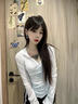 栢啟歆不對(duì)稱(chēng)蝴蝶流蘇耳環(huán)耳夾女小眾獨(dú)特?zé)o耳洞耳釘珍珠耳墜高級(jí)感耳飾 蝴蝶流蘇耳環(huán)【耳夾款】 曬單實(shí)拍圖