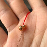 周大生18K金手鏈玫瑰金鉆石葫蘆紅繩手鏈送女友七夕禮物 約0.9g 曬單實拍圖