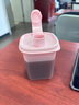 特百惠（Tupperware）迷你纖巧壺自制果飲男女學(xué)生夏季冷水壺飲料水杯子 甜蜜粉350ml 曬單實(shí)拍圖
