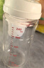 貝親（Pigeon）玻璃奶瓶寬口徑防脹氣240ml M號(hào)奶嘴 3月+ AA187  曬單實(shí)拍圖