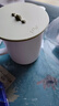 炊大皇陶瓷杯馬克杯茶杯 經(jīng)典黑白泡茶杯咖啡杯早餐杯果汁水杯白色420ml 曬單實(shí)拍圖