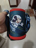 迪士尼（Disney）兒童保溫杯吸管直飲杯316不銹鋼大容量帶杯套雙蓋兩用650米奇老鼠 曬單實拍圖