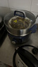 蘇泊爾（SUPOR）電蒸鍋 電火鍋 多功能鍋 13L大容量不銹鋼材質(zhì)蒸籠蒸鍋 上蒸下煮電熱鍋電煮鍋蒸魚饅頭包子 13L ZN26YK885 曬單實拍圖