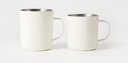 無印良品（MUJI）不銹鋼雙層馬克杯 大容量男女辦公學(xué)生水杯茶杯咖啡杯 白色 490ml 曬單實(shí)拍圖