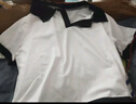 范哲莎夏裝女士新款上衣服短袖顯瘦寬松T恤2022女裝正肩法式POLO領(lǐng)原宿 白色款 XL 適合121-135斤 曬單實(shí)拍圖