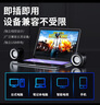紐曼BT55音響電腦音箱有線迷你小音響多媒體筆記本電腦桌面家用臺式機小型USB高音質(zhì)有源低音炮黑色 曬單實拍圖