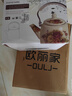 歐麗家琺瑯搪瓷燒水壺大容量茶壺水壺熬藥壺奶茶壺平底壺電磁爐燃?xì)馔ㄓ?帶濾網(wǎng)【珍品】 3.3L 曬單實(shí)拍圖
