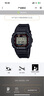 卡西歐（CASIO）G-SHOCK原點系列小方塊運動電子日韓表DW-5600RL-1PR 曬單實拍圖