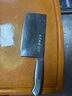 十八子作刀具 廚房家用不銹鋼菜刀斬骨切菜銀盈斬切刀S2504-A 曬單實拍圖