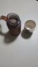 尚明鈦燜茶杯個人燜泡茶杯旅行茶具防燙便捷式戶外隨行杯簡約快客杯 藍色【瓷化內(nèi)膽】 曬單實拍圖