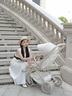 InnoTruth輕羽嬰兒車可坐可躺0-3歲用一鍵折疊帶減震高景觀0-6新生兒手推車 【4代尊享版-燕麥米】新生兒護(hù)脊 曬單實(shí)拍圖