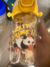 如山兒童PPSU水杯寶寶雙直飲吸管杯嬰幼兒家用外出便攜防摔學(xué)飲杯 曬單實拍圖