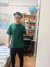 500g重磅美式短袖T恤厚實(shí)不透夏季寬松大碼純棉情侶純白半袖男女 淺藍(lán)色【高品質(zhì)320GT恤】 2XL 【建議170-200斤】 曬單實(shí)拍圖