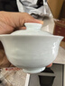 景德鎮(zhèn)陶瓷茶具套裝影青雕刻蓋碗茶杯茶具整套過節(jié)送禮長輩高檔禮品禮盒 【高溫影青】玉影山水茶具 6頭 曬單實(shí)拍圖