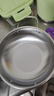 馨年酒精爐小火鍋固體酒精鍋干鍋爐底座火鍋爐子家用飯店干鍋?zhàn)兴奚徨?本色不銹鋼無蓋雙耳鍋*一個(gè) 19cm 曬單實(shí)拍圖