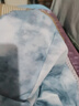 愛(ài)葵茵夏季碎花雪紡百褶高腰半身裙子女夏季2025新款小個(gè)子a字半裙長(zhǎng)裙 藍(lán)色 M 建議86-105斤 曬單實(shí)拍圖