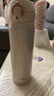 膳魔師（THERMOS）保溫杯316鋼500ml男女士兒童保冷水杯子JNL-500S象牙白 曬單實(shí)拍圖