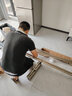 好太太（Hotata） 陽(yáng)臺(tái)伸縮晾衣架折疊晾衣桿戶外推拉收縮飄窗室外曬架外飄晾衣架 【D-6125】鈦金灰+2米三桿 曬單實(shí)拍圖