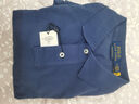 Polo Ralph Lauren 拉夫勞倫 男裝 25春季定制修身版型棉質(zhì)網(wǎng)眼布Polo衫 410-藍(lán)色 M 曬單實(shí)拍圖
