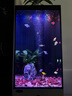 漢霸2025新款魚(yú)缸客廳家用底濾小型超白玻璃造景水族箱智能落地 水泥灰【底濾*到手就養(yǎng)魚(yú)】 40x40x125cm 曬單實(shí)拍圖
