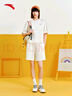 安踏彩虹運(yùn)動(dòng)套裝女夏季短袖圓領(lǐng)短褲寬松T恤女網(wǎng)球風(fēng)休閑潮流套裝 曬單實(shí)拍圖