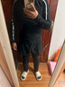 鴻星爾克（ERKE）男士分體泳衣泳褲三件套裝 長袖上衣沖浪潛水泡溫泉游泳裝備 曬單實拍圖
