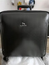 獵豹商務(wù)真牛皮箱行李箱男女飛機輪拉桿箱旅行箱密碼登機箱手提皮箱子 黑色 20英寸 方款 曬單實(shí)拍圖