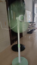 祥瓏小型立式電風(fēng)扇家用電扇客廳臺式宿舍音靜無(wú)網(wǎng)罩遙控大風(fēng)力落地扇 綠色落地扇（強風(fēng)）+3米延長(cháng)線(xiàn) 曬單實(shí)拍圖