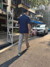 京東京造休閑褲男褲子涼感抗皺高彈運動褲男夏季戶外防曬褲子 米色 XL 曬單實拍圖
