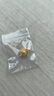 周六福小福袋金鑲玉和田玉白玉吊墜女 生日禮物 Y0413344 不含鏈 曬單實(shí)拍圖