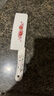 耐夫陶瓷小菜刀家用鋒利切肉刀廚師切菜水果刀廚房刀具寶寶嬰兒輔食刀 陶瓷菜刀【帶刀套】 曬單實拍圖