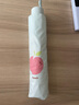 天堂 防紫外線陽(yáng)傘三折 遮陽(yáng)傘黑膠防曬傘蜜桃圖案晴雨傘 淺蘭 曬單實(shí)拍圖