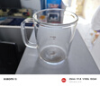 京東京造 玻璃杯 耐熱耐高溫泡茶水杯咖啡牛奶刻度杯子500ml 曬單實(shí)拍圖