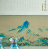 故宮文化 千里江山·八方祥瑞酒具套裝白酒杯套裝分酒器故宮文創(chuàng)結(jié)婚禮物 禮盒裝 二壺八杯 曬單實拍圖