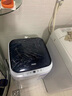 海爾（Haier）洗衣機(jī)小型全自動(dòng) 迷你嬰兒內(nèi)衣洗衣機(jī)租房一人用 內(nèi)衣褲洗小型家用 3KG 國(guó)家補(bǔ)貼15%XQBM30-218 曬單實(shí)拍圖