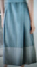 對白復古懷舊拼接牛仔連衣裙女2025夏季新款氣質(zhì)休閑藍色襯衫裙子 懷舊牛仔藍 M 曬單實(shí)拍圖