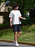 羅蒙冰絲短褲男士速干運動休閑2026夏季薄款大碼健身跑步五分褲子 【兩條裝】K2305黑色+灰色  2XL 建議130-150斤 曬單實拍圖