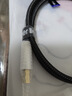 開博爾6N單晶銅鍍銀解碼線A轉C 方口轉Type-C 方口音頻線 DAC解碼線/器 手機電腦平板接調音臺解碼連接線 曬單實拍圖