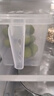 冰箱收納盒【超值6個(gè)裝】食物整理盒冷凍帶手柄保鮮盒大號大容量 5000ml 透明色 【3蓋3盒】適用 3 曬單實(shí)拍圖
