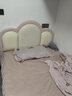 遠紗舒兒童床女孩公主床簡約現(xiàn)代云朵皇冠床實木儲物女生臥室單人床家用 云朵單床+23cm3E椰棕護脊床墊 1200mm*1900mm框架結構 曬單實拍圖