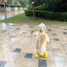 G.DUCKKIDS童裝兒童雨衣男女童學(xué)生上學(xué)專用騎行雨披寶寶夏季戶外時(shí)尚雨具 萌趣小黃鴨-雨衣 XL 曬單實(shí)拍圖