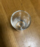 青蘋果二兩杯白酒杯套裝 加厚無鉛水晶玻璃帶2兩刻度觀山杯冰山底 6只裝 曬單實(shí)拍圖