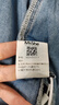 MsShe【拼接撞色連帽牛仔外套】加大碼女裝2025新款 牛仔中藍(lán)色現(xiàn)貨 4XL 曬單實(shí)拍圖