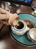 兮元記青花汝窯茶壺陶瓷家用西施壺泡茶功夫茶具可養開(kāi)片琺瑯彩小單壺 繁花米黃汝窯小西施壺 150ml 曬單實(shí)拍圖